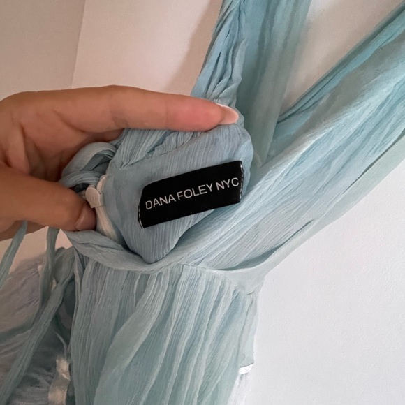 Dana Foley NYC Ostrich Feather Dress - Picture 6 of 7